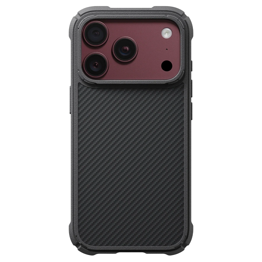 Чохол Pitaka Cairn Case for iPhone 18 Pro/17 Pro - 600D Black/Grey [Twill] (KI1801CP2)
