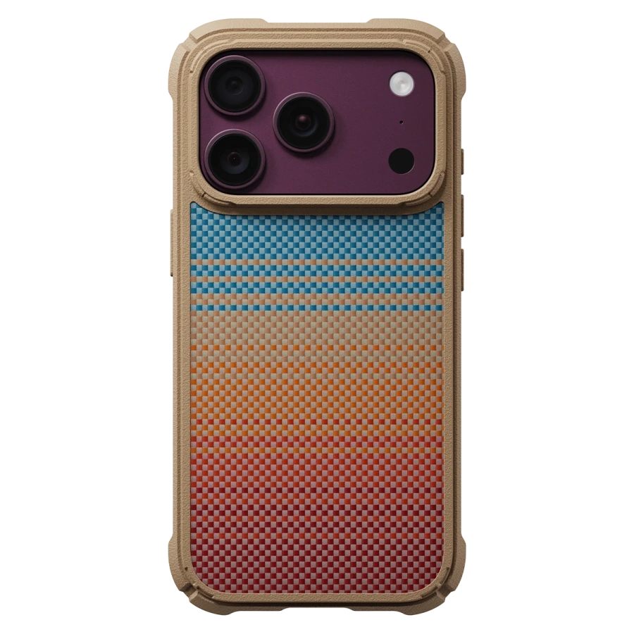 Чохол Pitaka Cairn Case for iPhone 18 Pro/17 Pro - California Dream-01 (KI1804CP2)