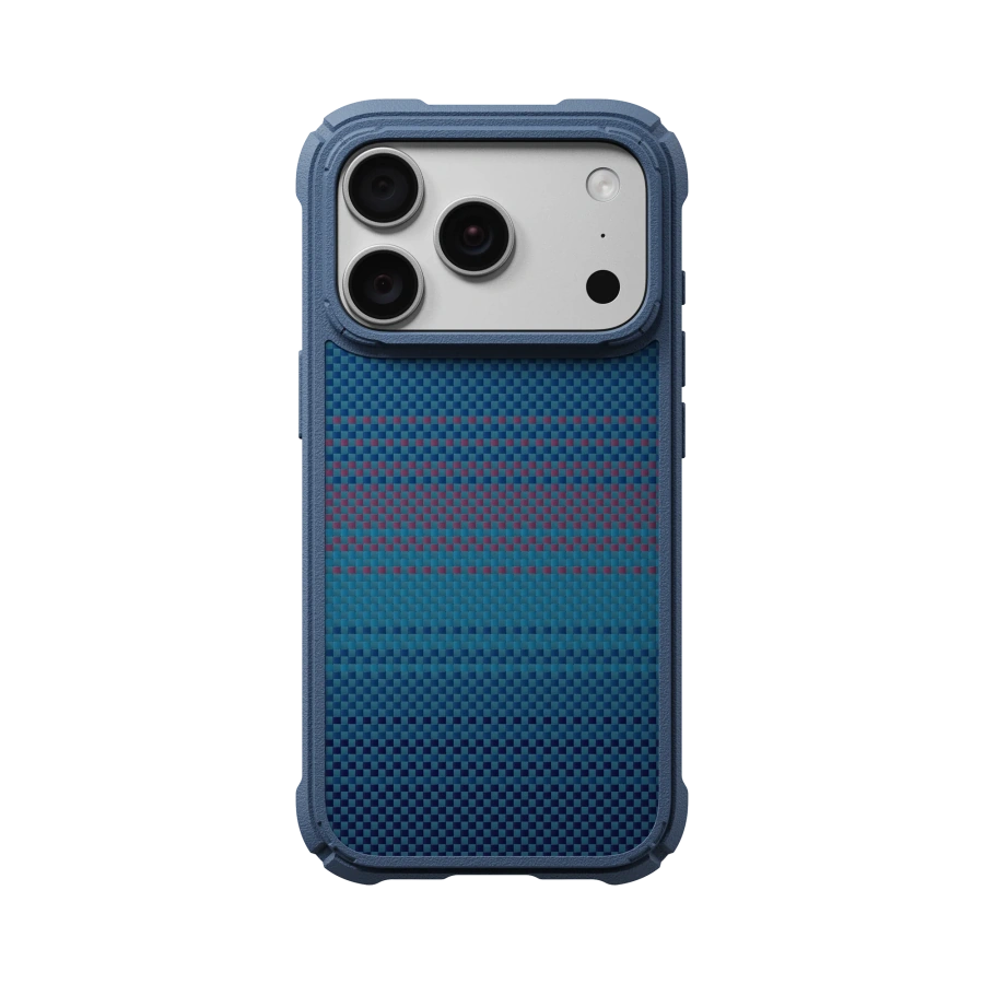 Чохол Pitaka Cairn Case for iPhone 18 Pro/17 Pro - Midnight (KI1803CP2)