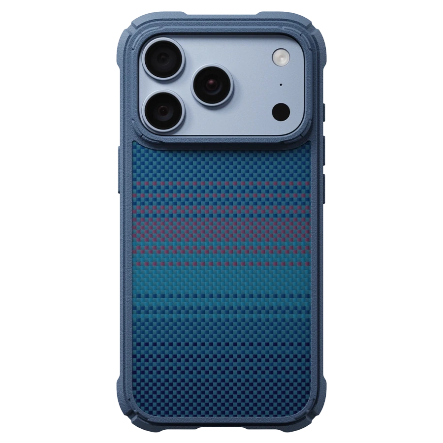Чохол Pitaka Cairn Case for iPhone 18 Pro/17 Pro - Midnight (KI1803CP2)