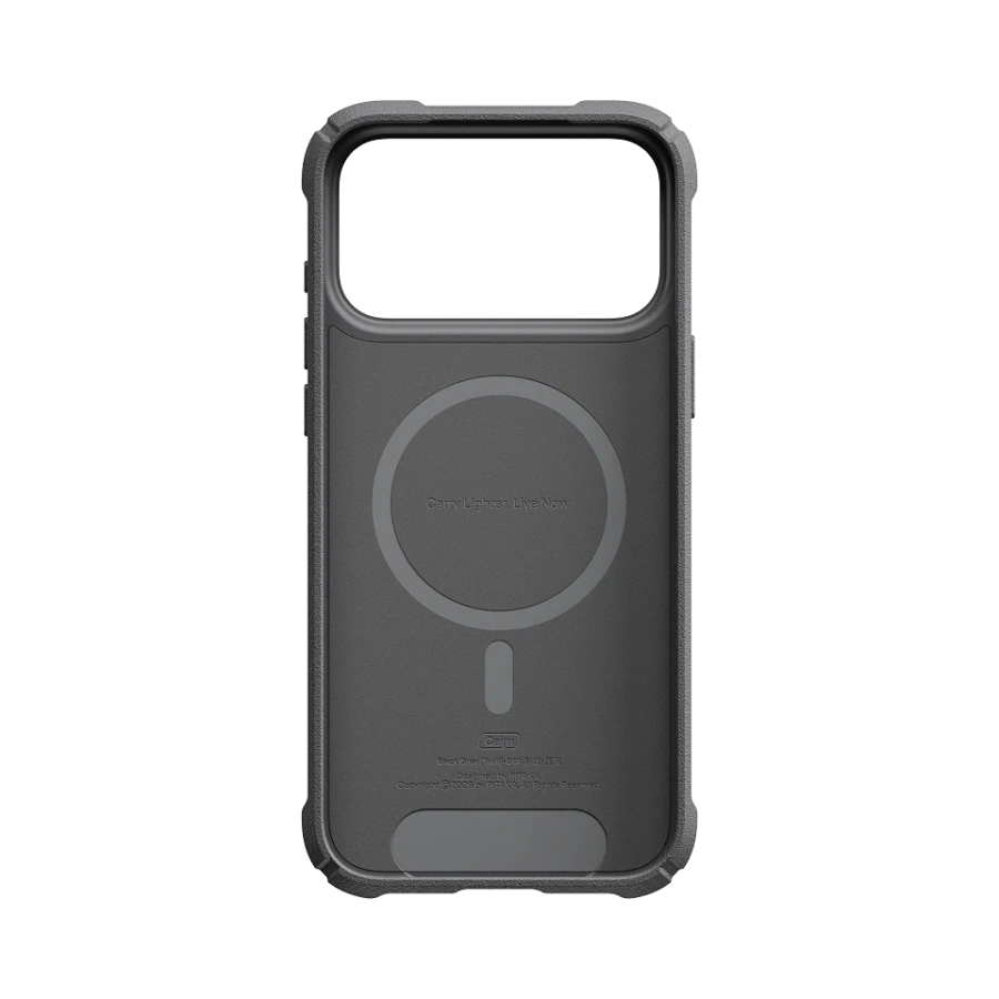 Чохол Pitaka Cairn Case for iPhone 18 Pro Max/17 Pro Max - 600D Black/Grey [Twill] (KI1801CPM2)