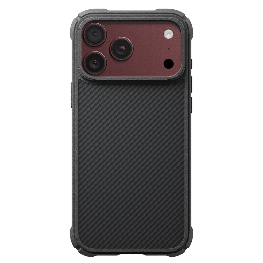 Чохол Pitaka Cairn Case for iPhone 18 Pro Max/17 Pro Max - 600D Black/Grey [Twill] (KI1801CPM2)