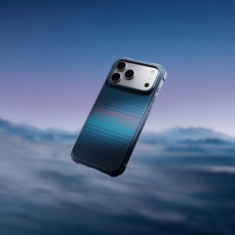 Чохол Pitaka Cairn Case for iPhone 18 Pro Max/17 Pro Max - Midnight (KI1803CPM2)