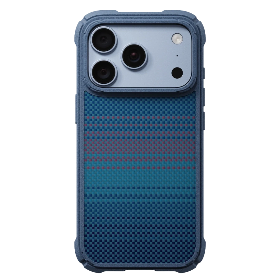 Чохол Pitaka Cairn Case for iPhone 18 Pro Max/17 Pro Max - Midnight (KI1803CPM2)