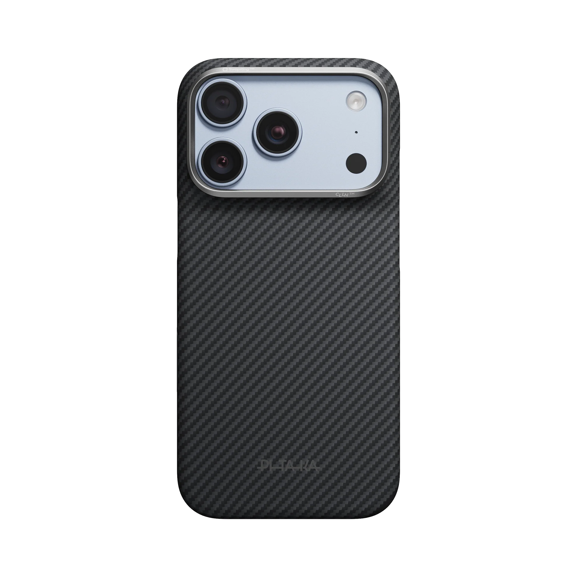 Чохол Pitaka Edge Case for iPhone 18 Pro/17 Pro - 600D Black/Grey [Twill] (KI1801P)