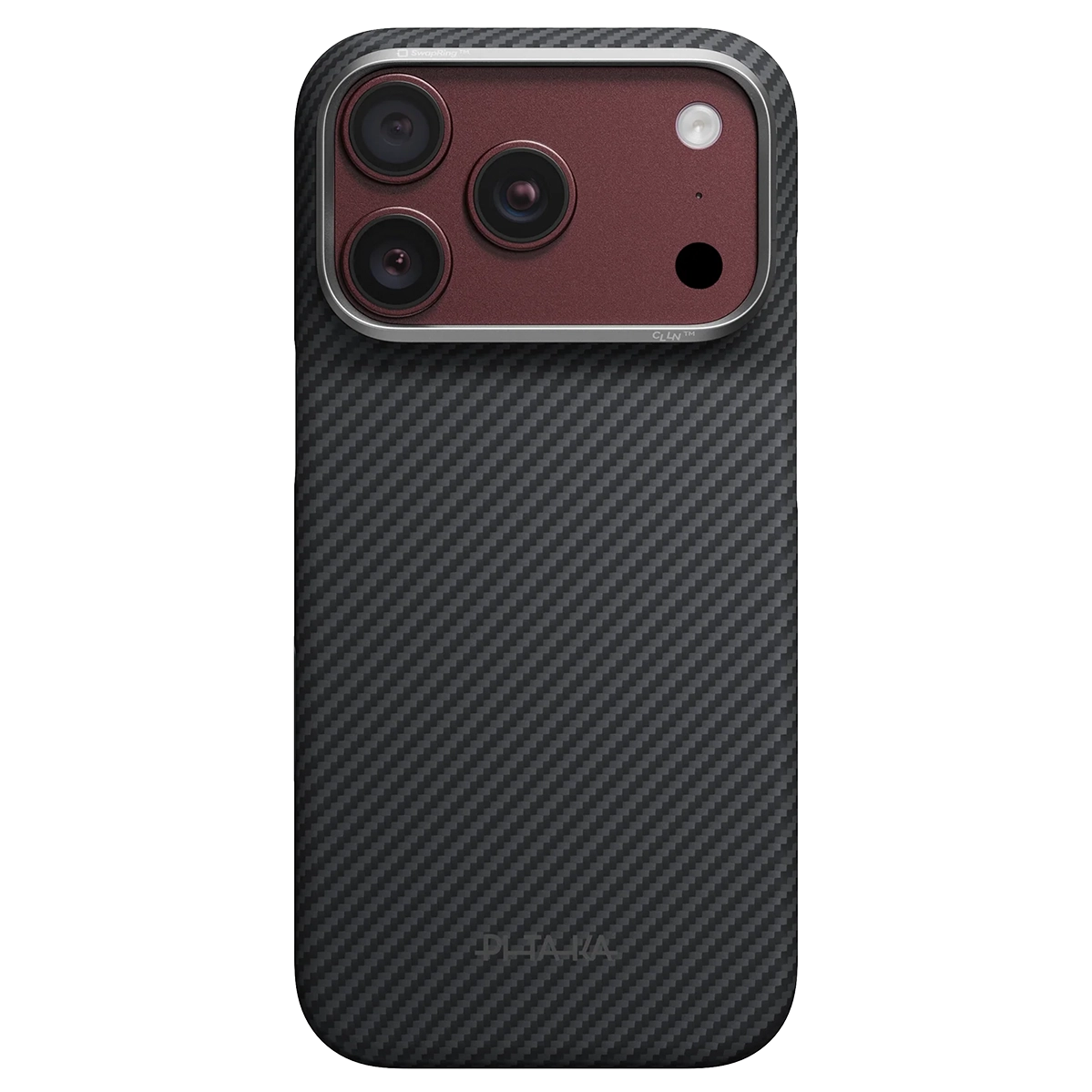 Чохол Pitaka Edge Case for iPhone 18 Pro/17 Pro - 600D Black/Grey [Twill] (KI1801P)