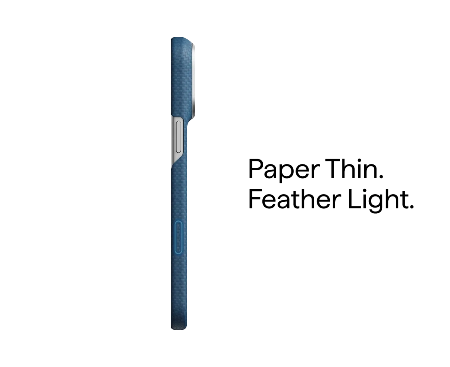 Чохол Pitaka Edge Case for iPhone 18 Pro/17 Pro - Abyss Blue