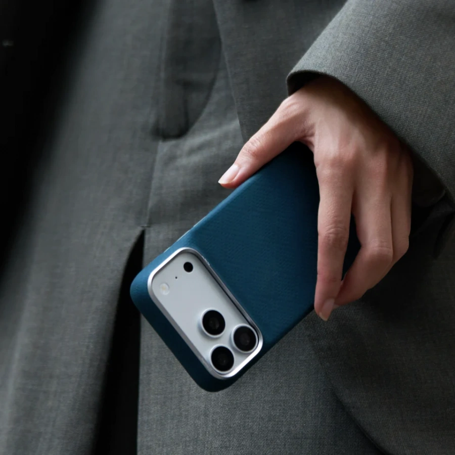 Чохол Pitaka Edge Case for iPhone 18 Pro/17 Pro - Abyss Blue