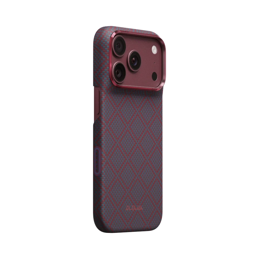 Чохол Pitaka Edge Case for iPhone 18 Pro/17 Pro - Blue's Red