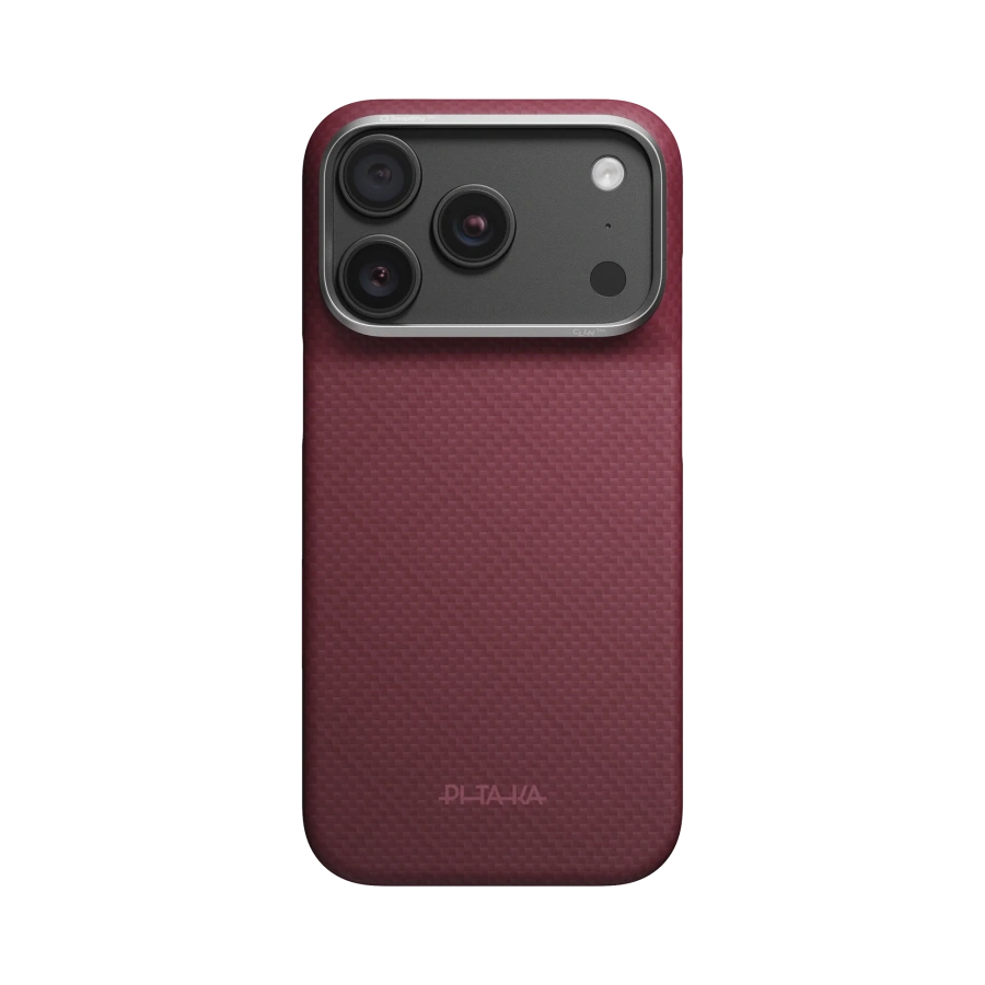 Чохол Pitaka Edge Case for iPhone 18 Pro/17 Pro - Burgundy