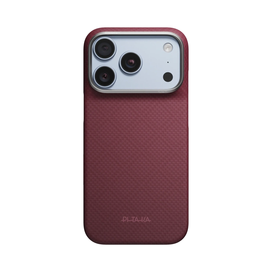 Чохол Pitaka Edge Case for iPhone 18 Pro/17 Pro - Burgundy