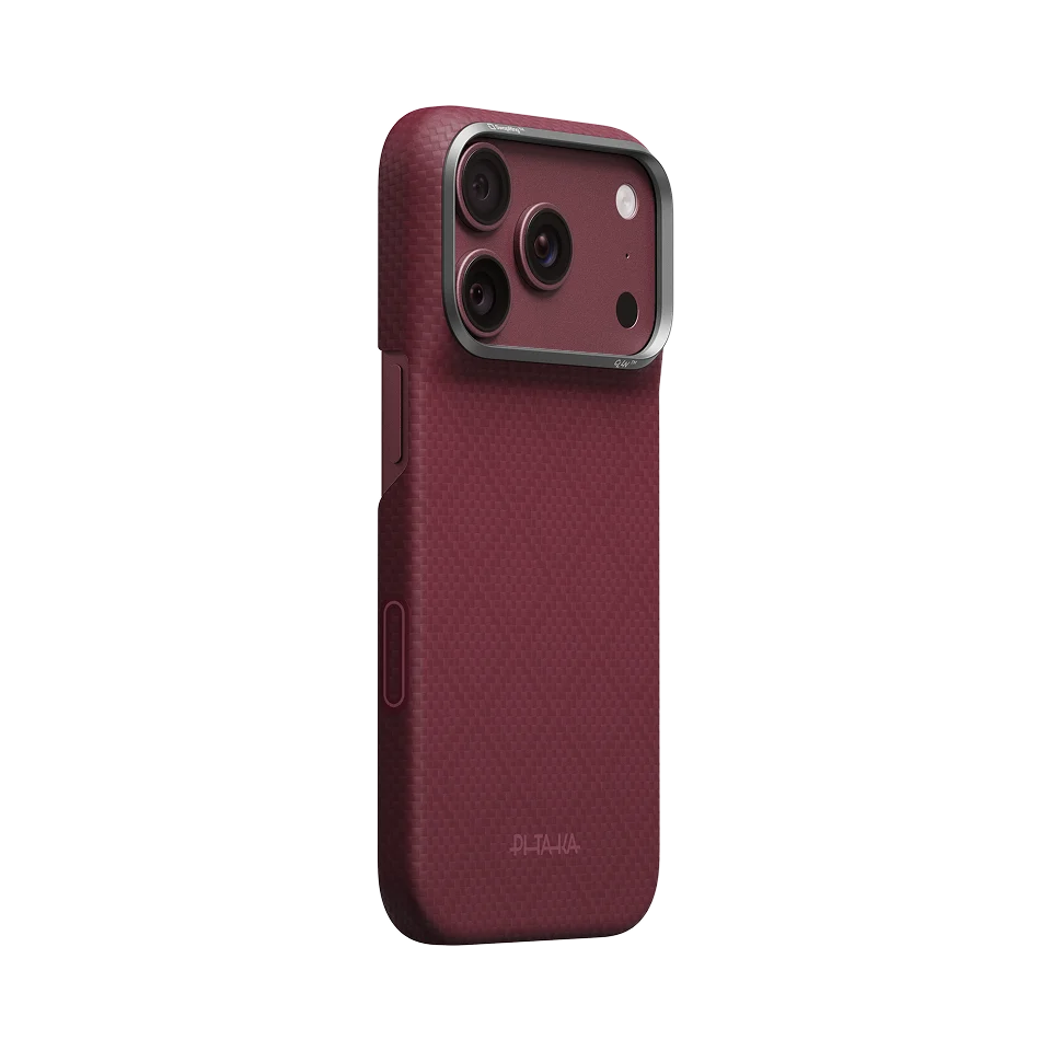 Чохол Pitaka Edge Case for iPhone 18 Pro/17 Pro - Burgundy