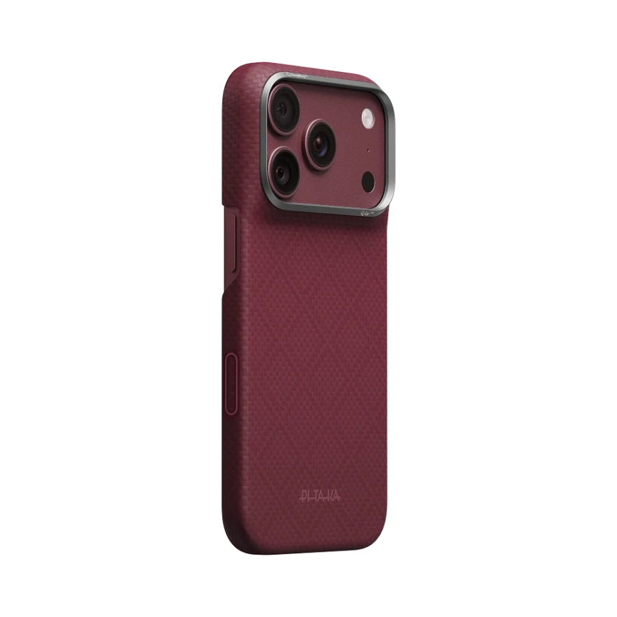Чохол Pitaka Edge Case for iPhone 18 Pro/17 Pro - Burgundy