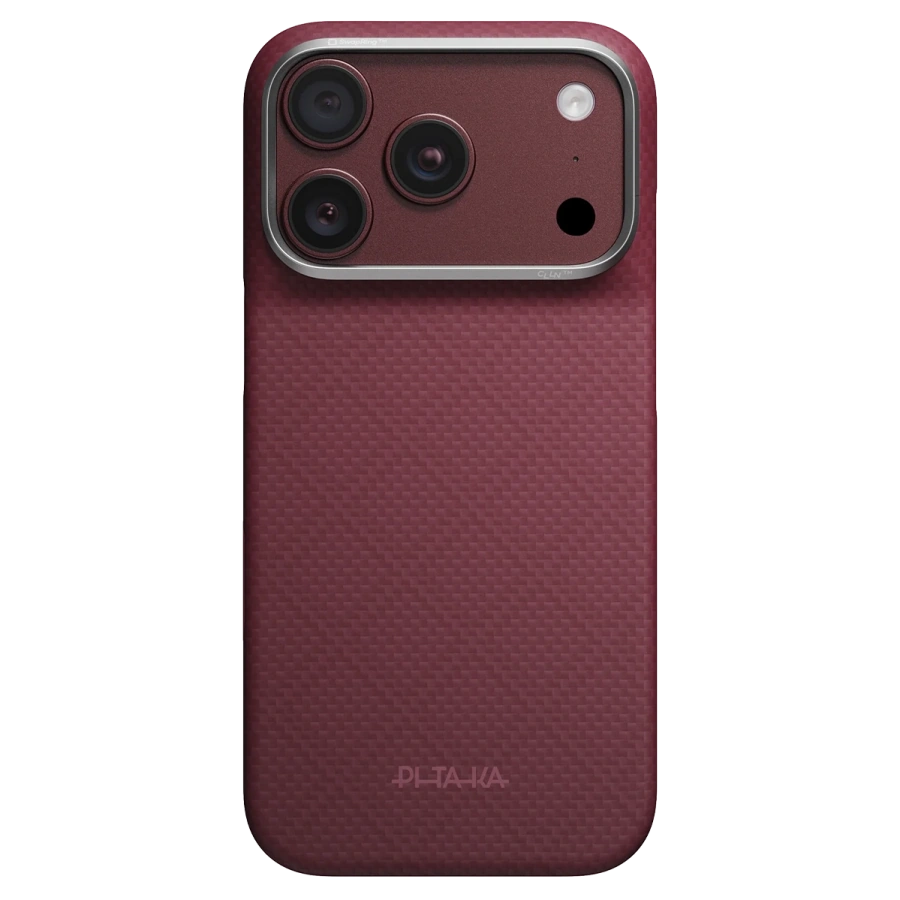 Чохол Pitaka Edge Case for iPhone 18 Pro/17 Pro - Burgundy