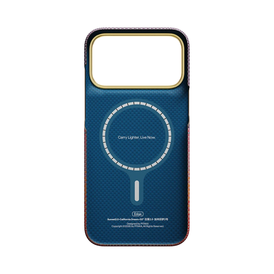 Чохол Pitaka Edge Case for iPhone 18 Pro/17 Pro - California Dream-02