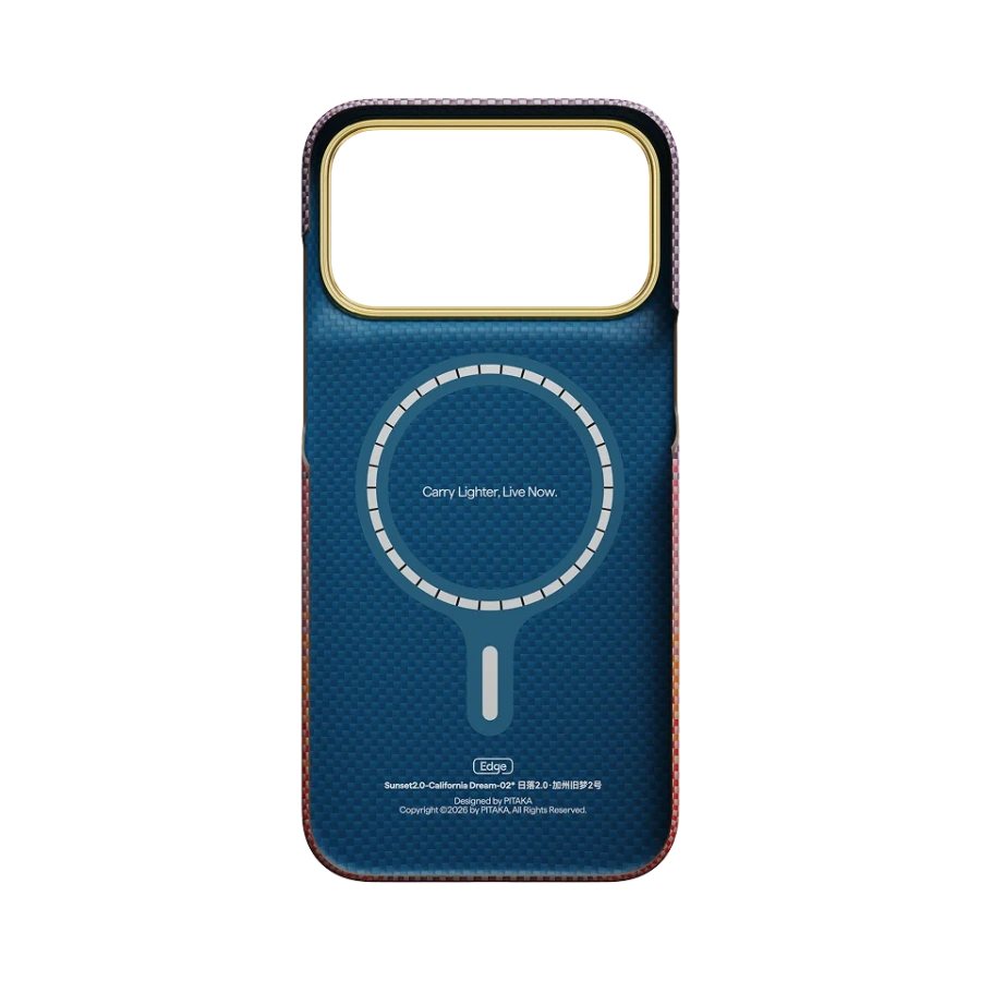 Чохол Pitaka Edge Case for iPhone 18 Pro/17 Pro - California Dream-02