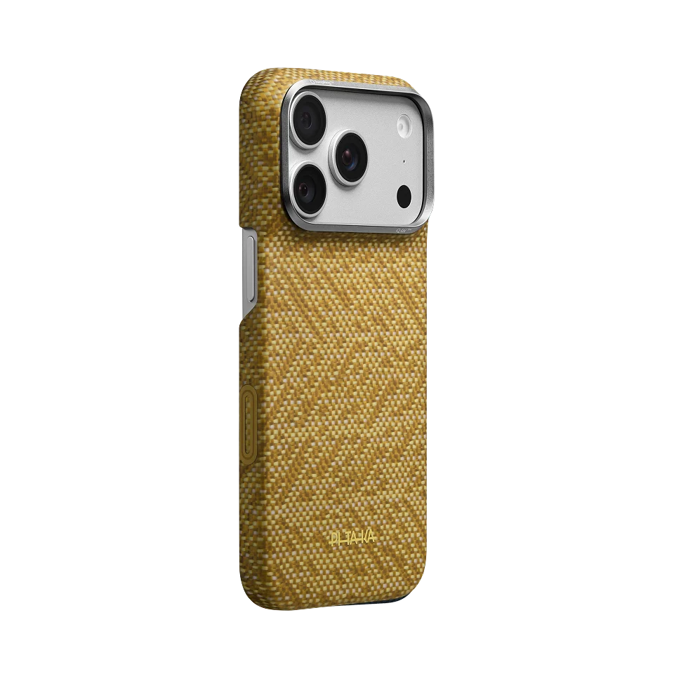 Чохол Pitaka Edge Case for iPhone 18 Pro/17 Pro - Golden Drift