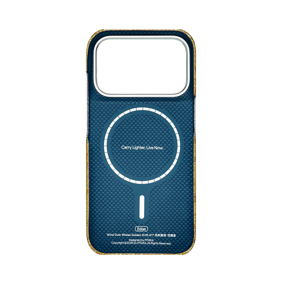 Чохол Pitaka Edge Case for iPhone 18 Pro/17 Pro - Golden Drift