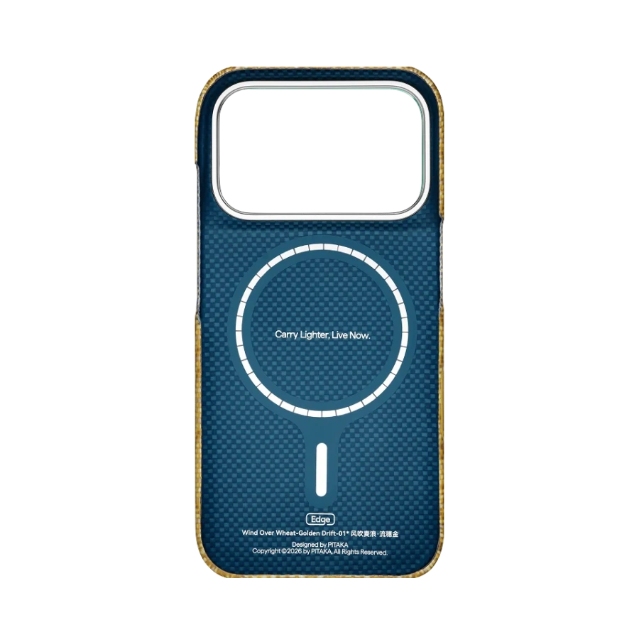Чохол Pitaka Edge Case for iPhone 18 Pro/17 Pro - Golden Drift