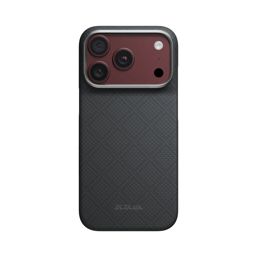 Чохол Pitaka Edge Case for iPhone 18 Pro/17 Pro - Lava Black