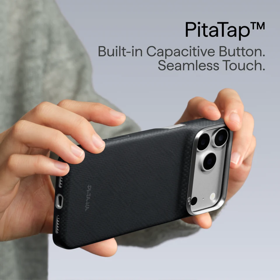 Чохол Pitaka Edge Case for iPhone 18 Pro/17 Pro - Lava Black