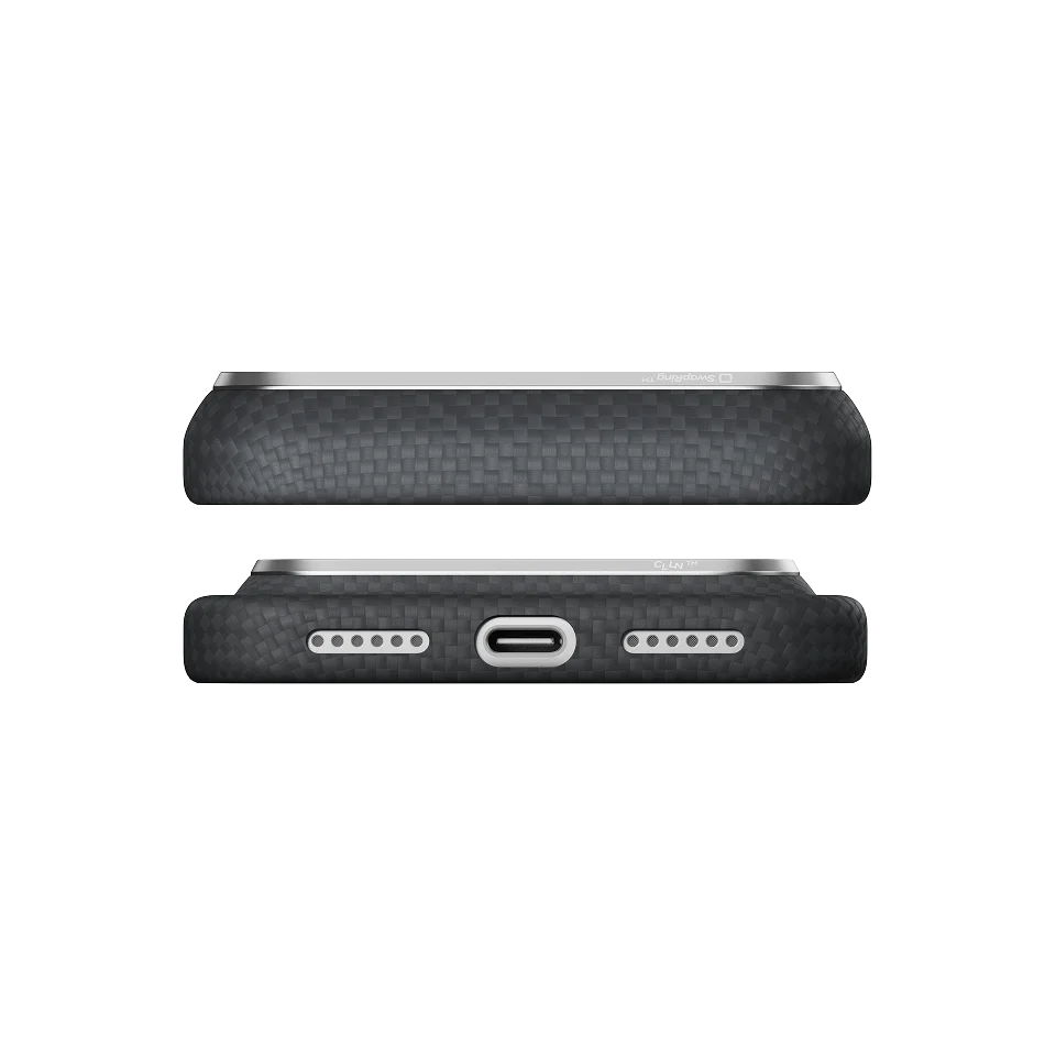 Чохол Pitaka Edge Case for iPhone 18 Pro/17 Pro - Lava Black