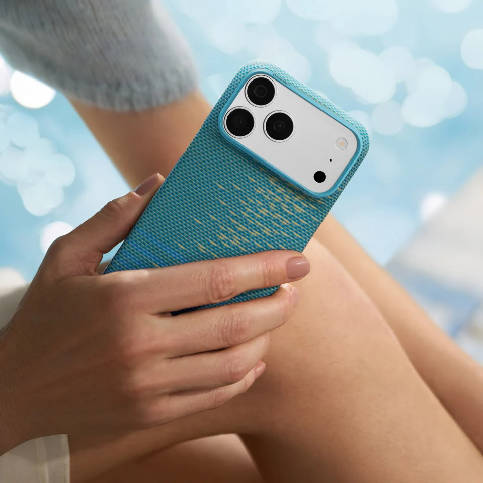 Чохол Pitaka Edge Case for iPhone 18 Pro/17 Pro - Lucid Blue (KI1812P)