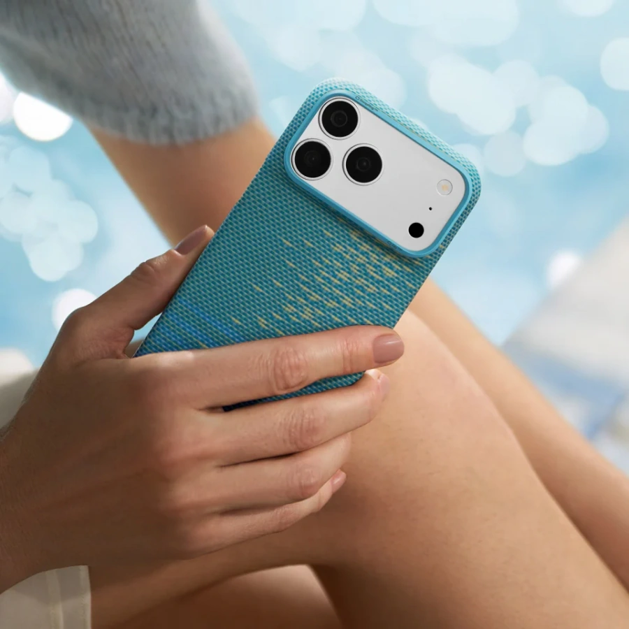 Чохол Pitaka Edge Case for iPhone 18 Pro/17 Pro - Lucid Blue (KI1812P)
