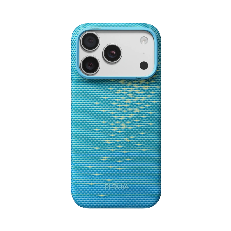 Чохол Pitaka Edge Case for iPhone 18 Pro/17 Pro - Lucid Blue (KI1812P)