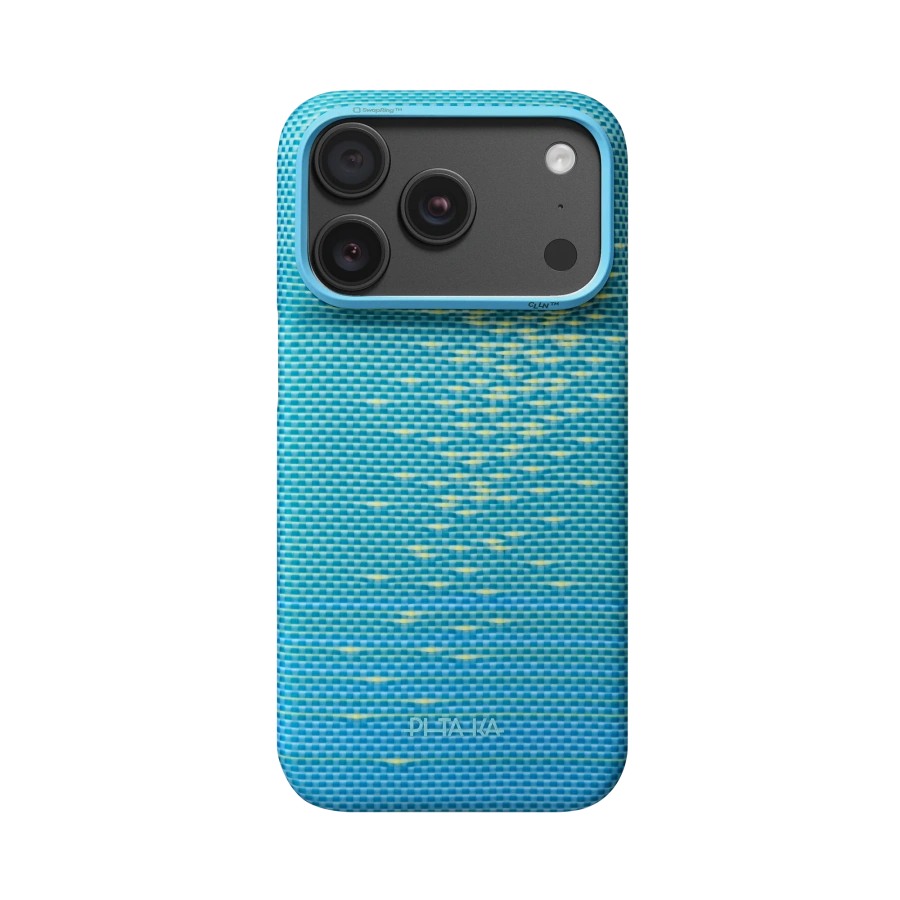 Чохол Pitaka Edge Case for iPhone 18 Pro/17 Pro - Lucid Blue (KI1812P)