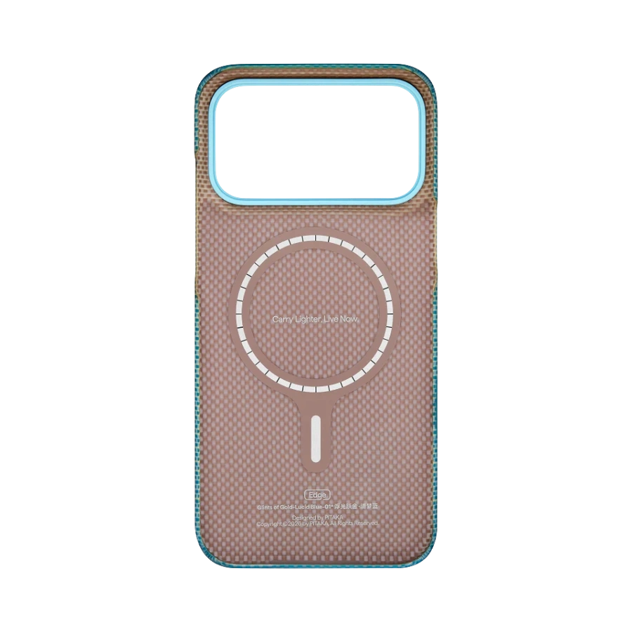 Чохол Pitaka Edge Case for iPhone 18 Pro/17 Pro - Lucid Blue (KI1812P)