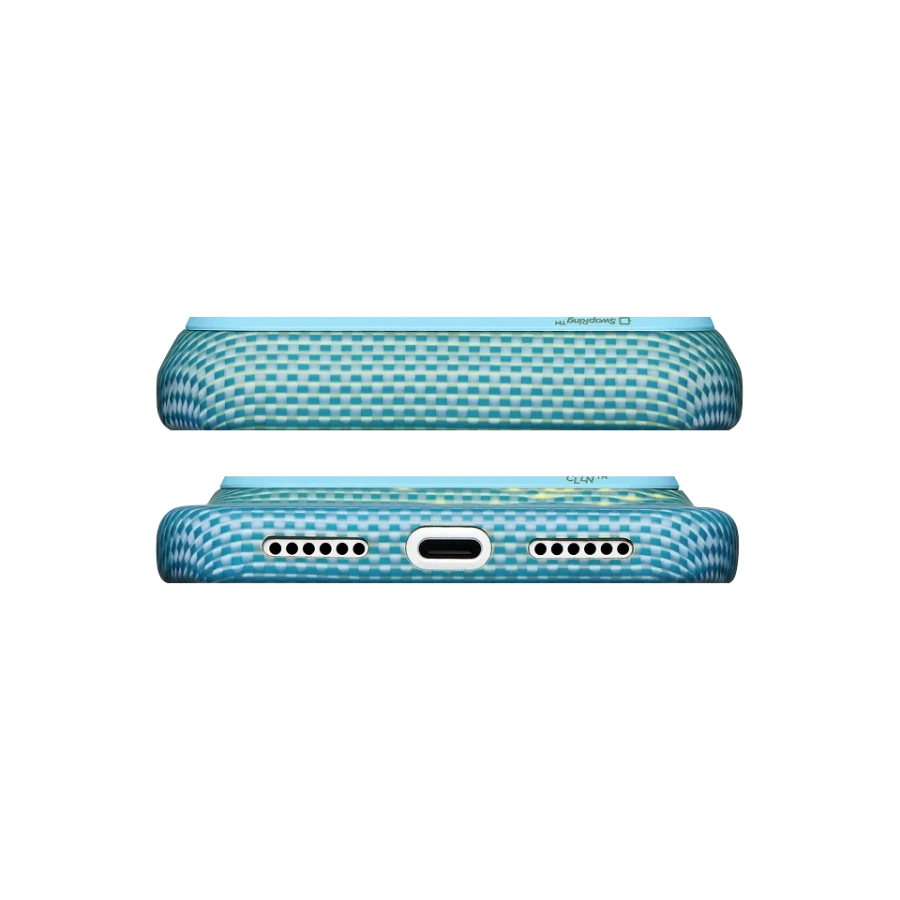 Чохол Pitaka Edge Case for iPhone 18 Pro/17 Pro - Lucid Blue (KI1812P)
