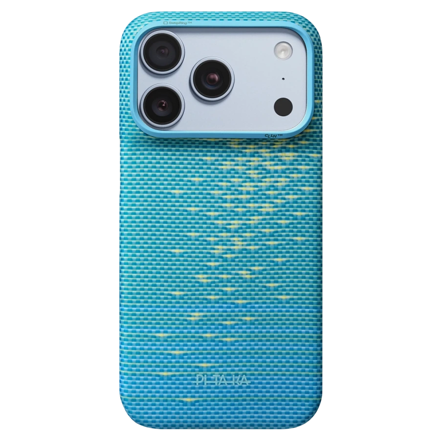 Чохол Pitaka Edge Case for iPhone 18 Pro/17 Pro - Lucid Blue (KI1812P)