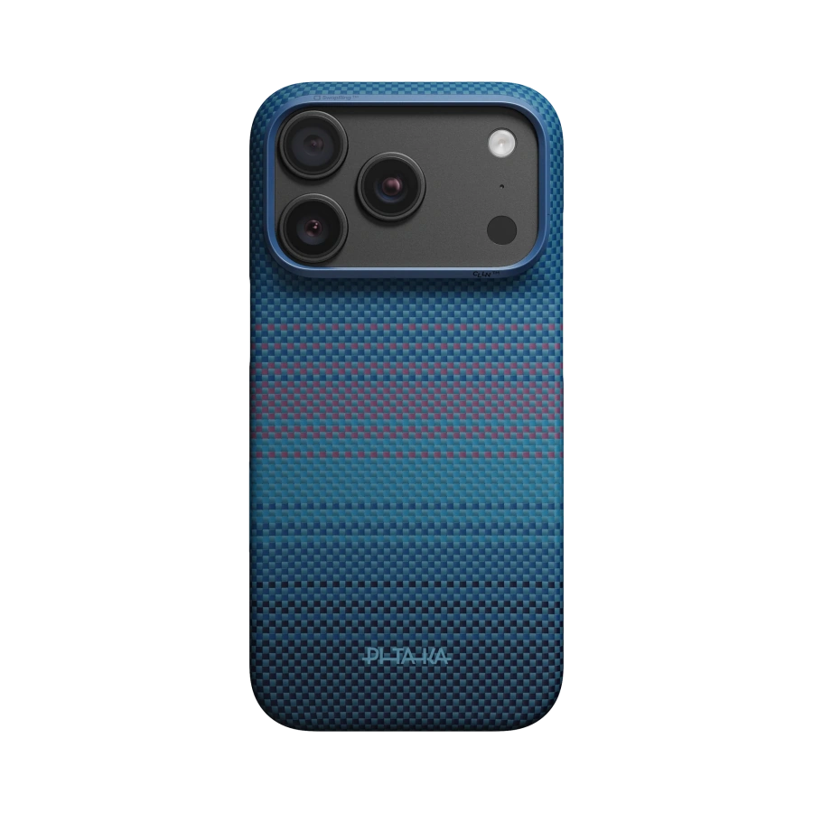 Чохол Pitaka Edge Case for iPhone 18 Pro/17 Pro - Midnight (KI1803P)