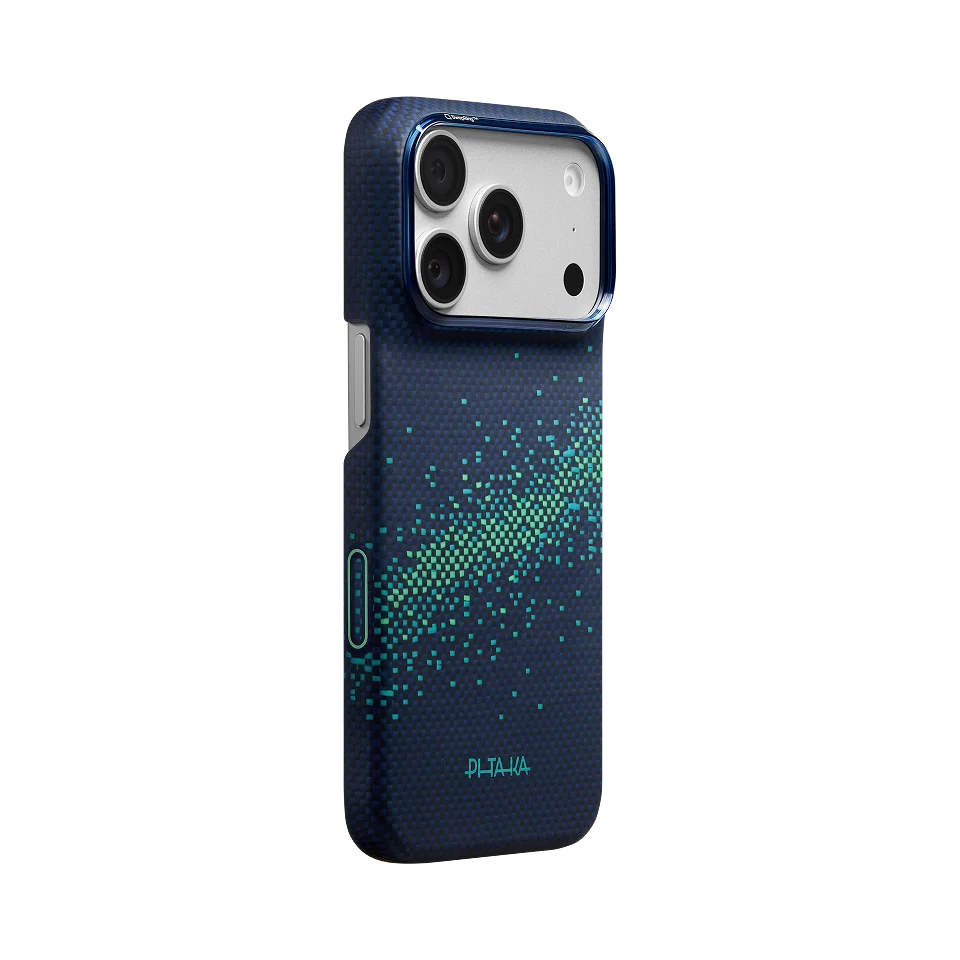 Чохол Pitaka Edge Case for iPhone 18 Pro/17 Pro - Nearfield Blue (KI1805P)