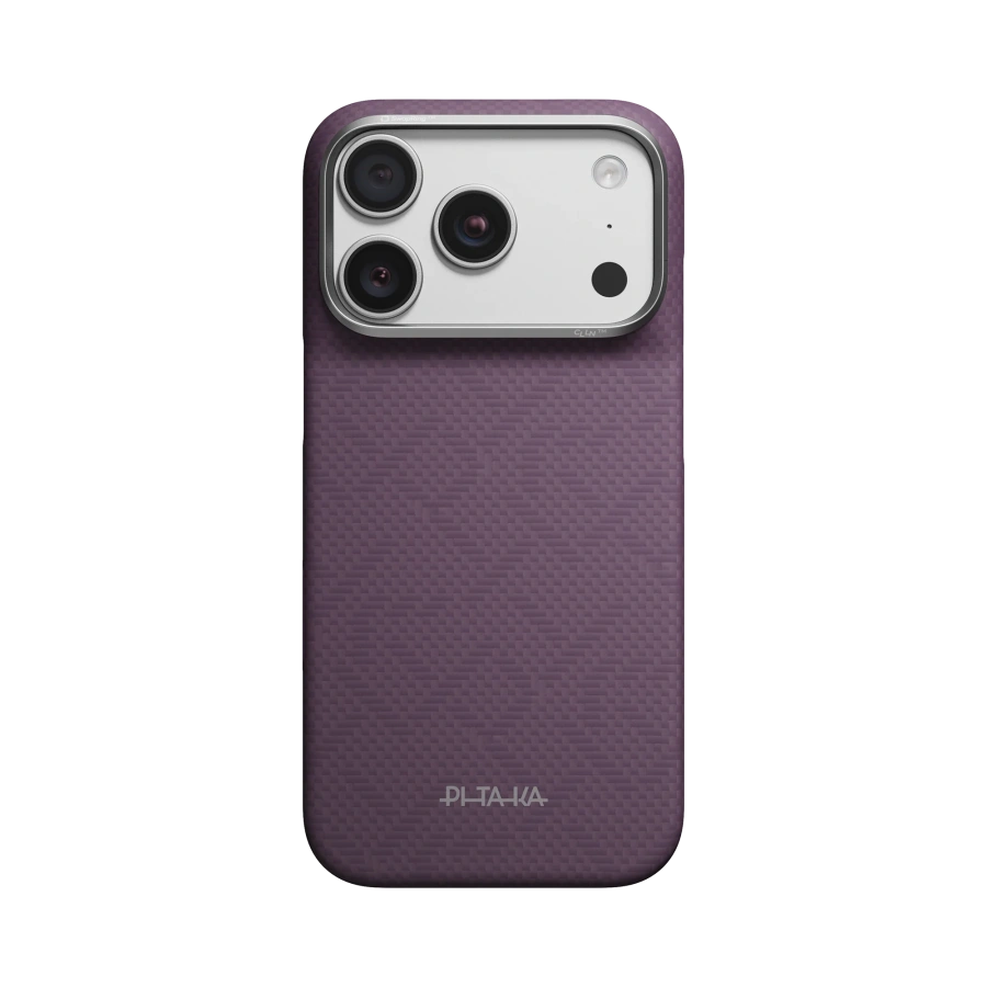 Чохол Pitaka Edge Case for iPhone 18 Pro/17 Pro - [PTK Weaving] Charoite Purple