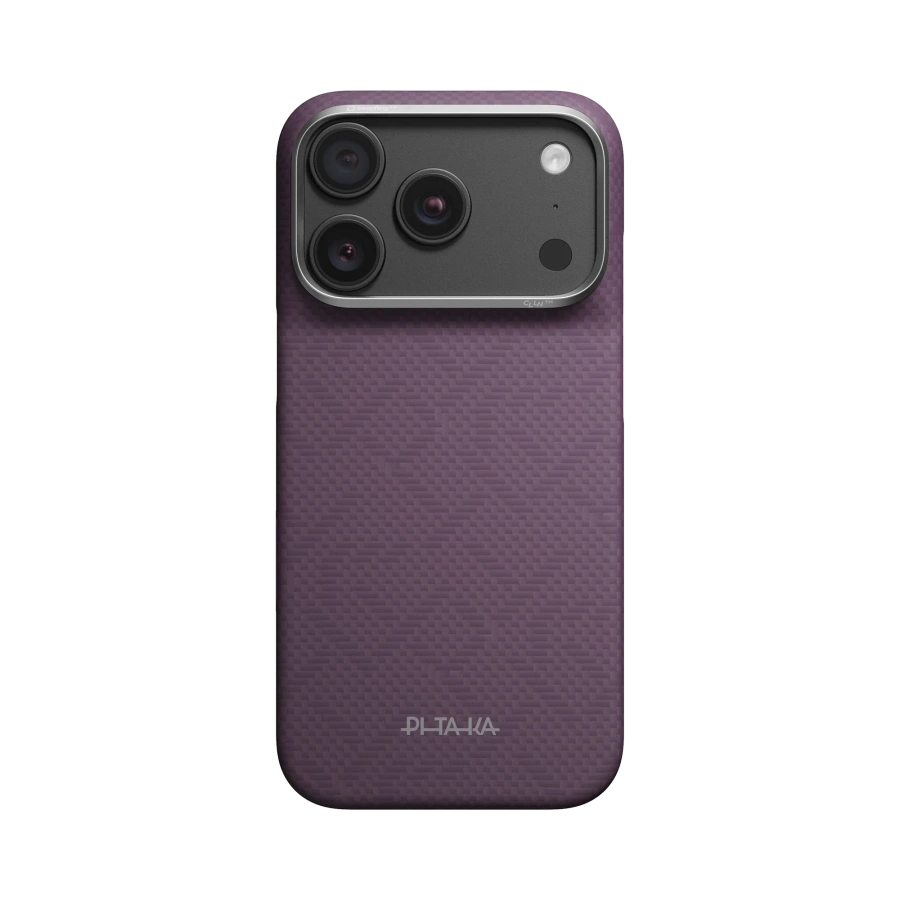 Чохол Pitaka Edge Case for iPhone 18 Pro/17 Pro - [PTK Weaving] Charoite Purple