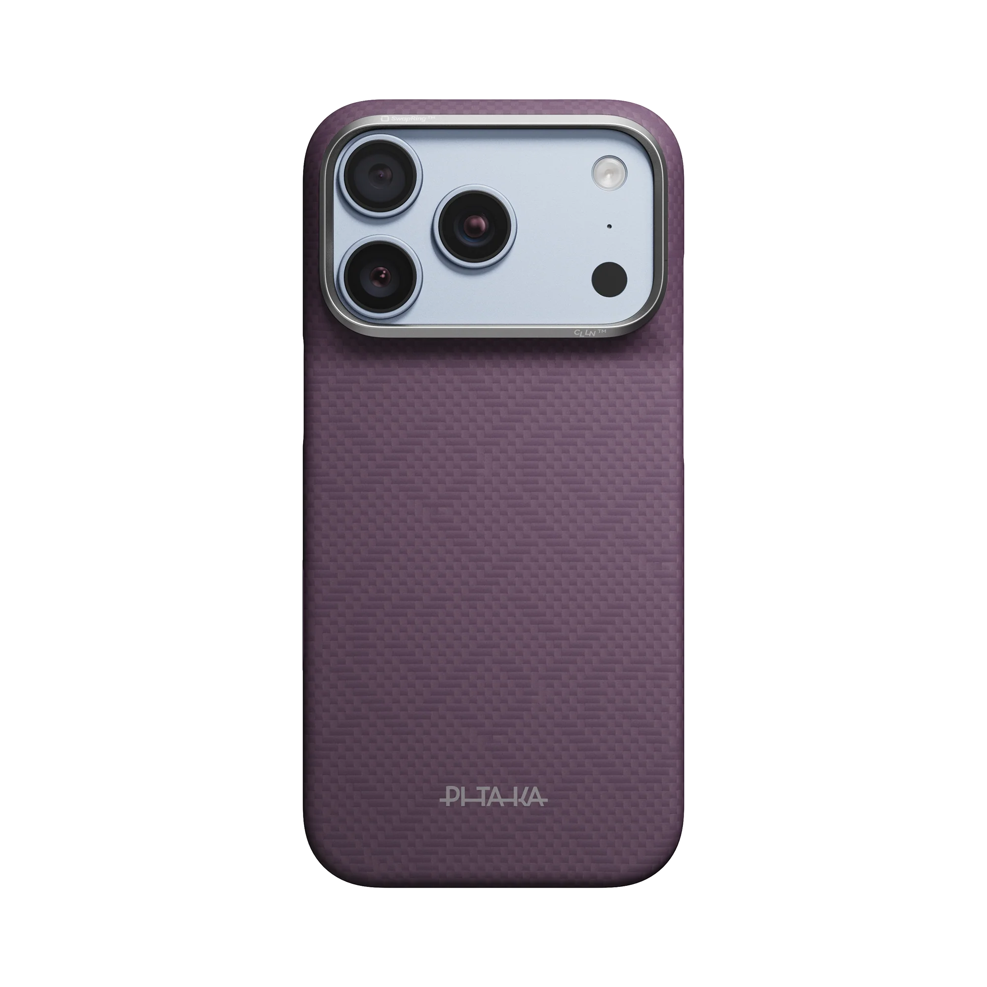 Чохол Pitaka Edge Case for iPhone 18 Pro/17 Pro - [PTK Weaving] Charoite Purple