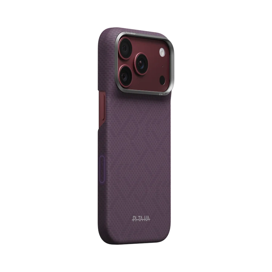 Чохол Pitaka Edge Case for iPhone 18 Pro/17 Pro - [PTK Weaving] Charoite Purple