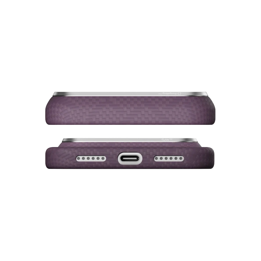 Чохол Pitaka Edge Case for iPhone 18 Pro/17 Pro - [PTK Weaving] Charoite Purple