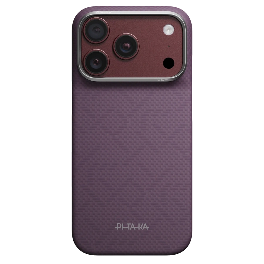 Чохол Pitaka Edge Case for iPhone 18 Pro/17 Pro - [PTK Weaving] Charoite Purple