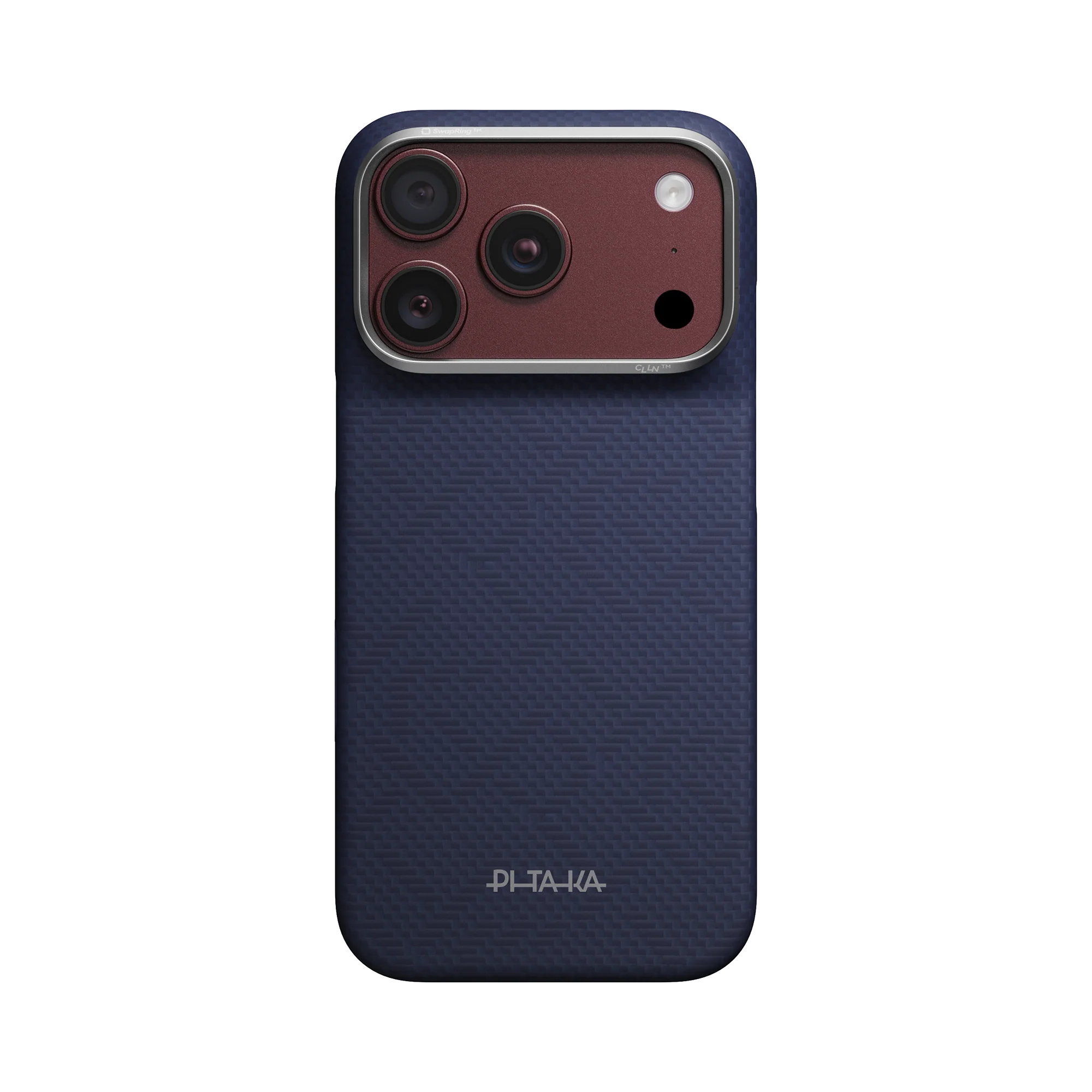 Чохол Pitaka Edge Case for iPhone 18 Pro/17 Pro - [PTK Weaving] Sapphire Blue
