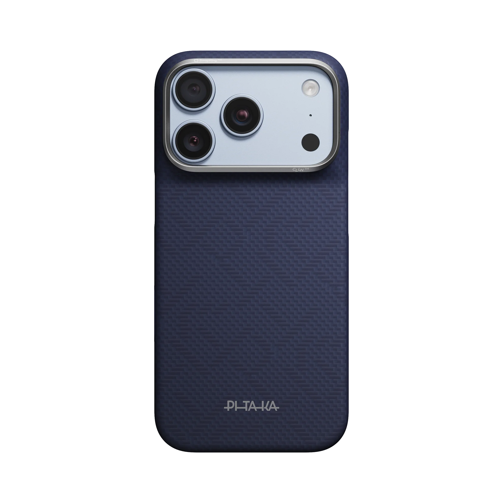 Чохол Pitaka Edge Case for iPhone 18 Pro/17 Pro - [PTK Weaving] Sapphire Blue