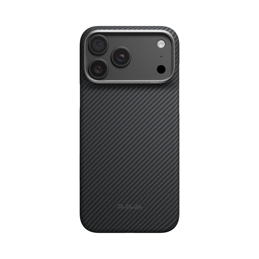 Чохол Pitaka Edge Case for iPhone 18 Pro Max/17 Pro Max - 600D Black/Grey [Twill] (KI1801PM)