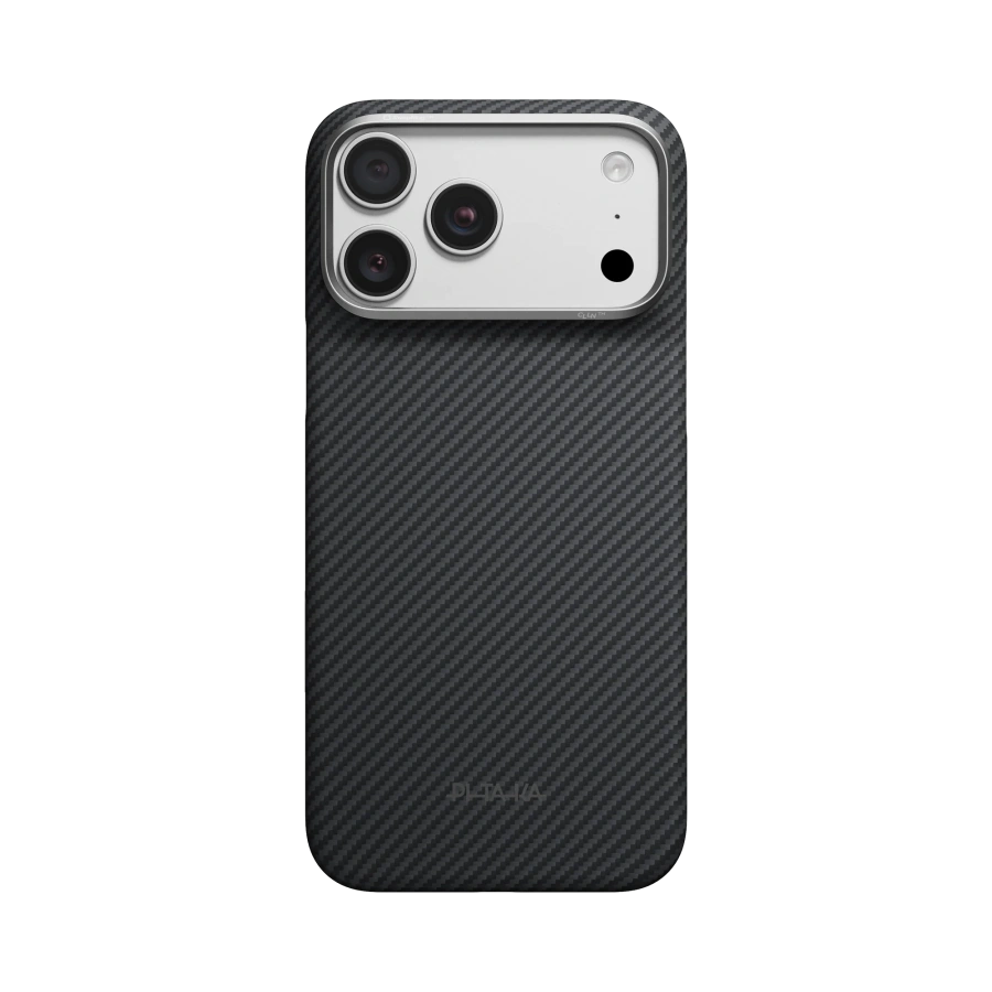Чохол Pitaka Edge Case for iPhone 18 Pro Max/17 Pro Max - 600D Black/Grey [Twill] (KI1801PM)