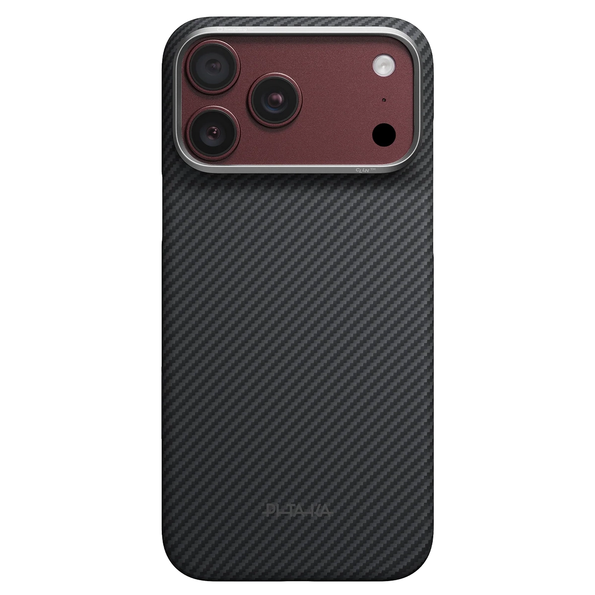 Чохол Pitaka Edge Case for iPhone 18 Pro Max/17 Pro Max - 600D Black/Grey [Twill] (KI1801PM)