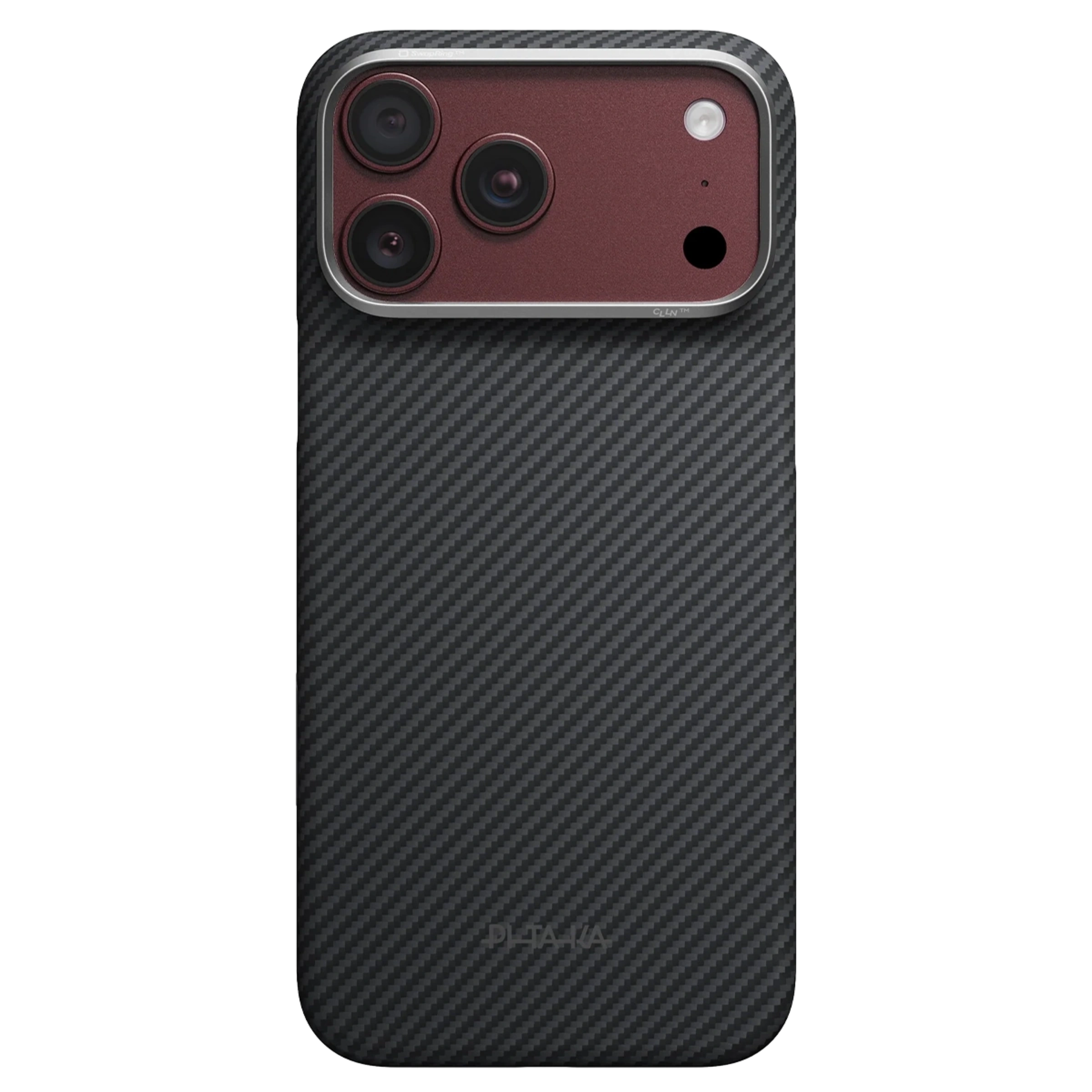 Чохол Pitaka Edge Case for iPhone 18 Pro Max/17 Pro Max - 600D Black/Grey [Twill] (KI1801PM)