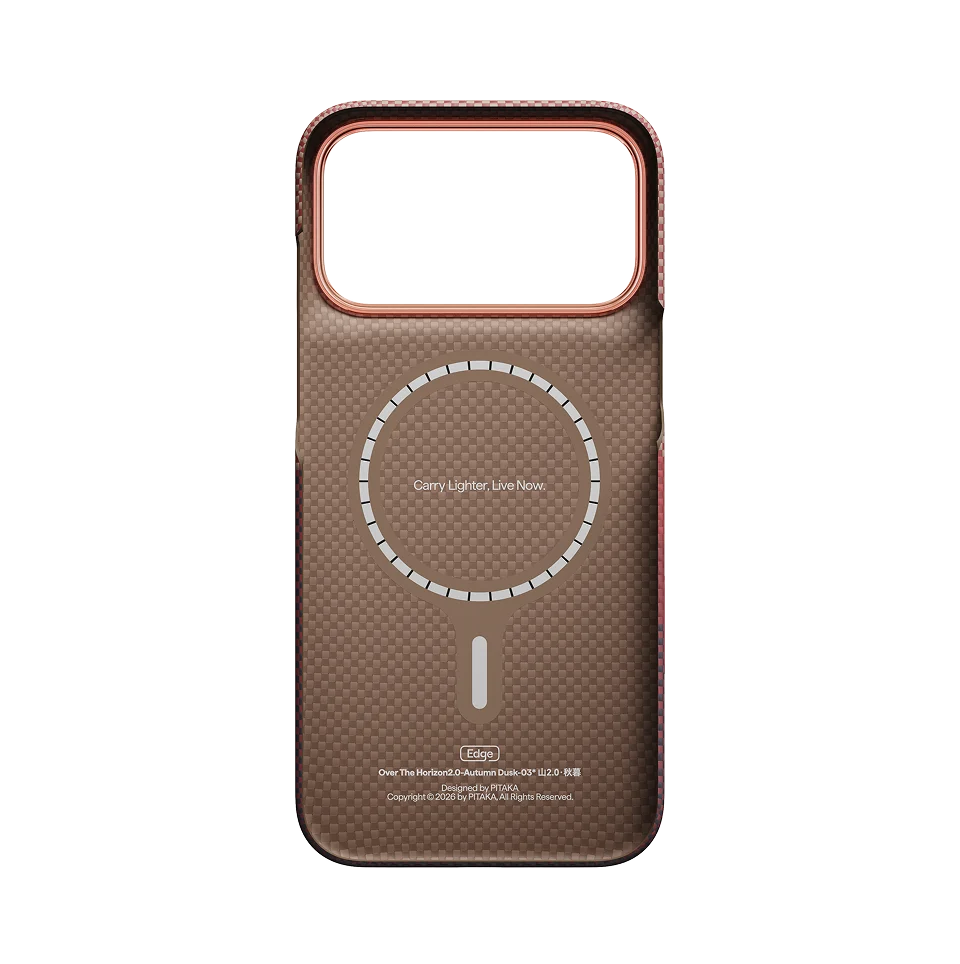 Чохол Pitaka Edge Case for iPhone 18 Pro Max/17 Pro Max - Autumn Dusk (KI1810PM)