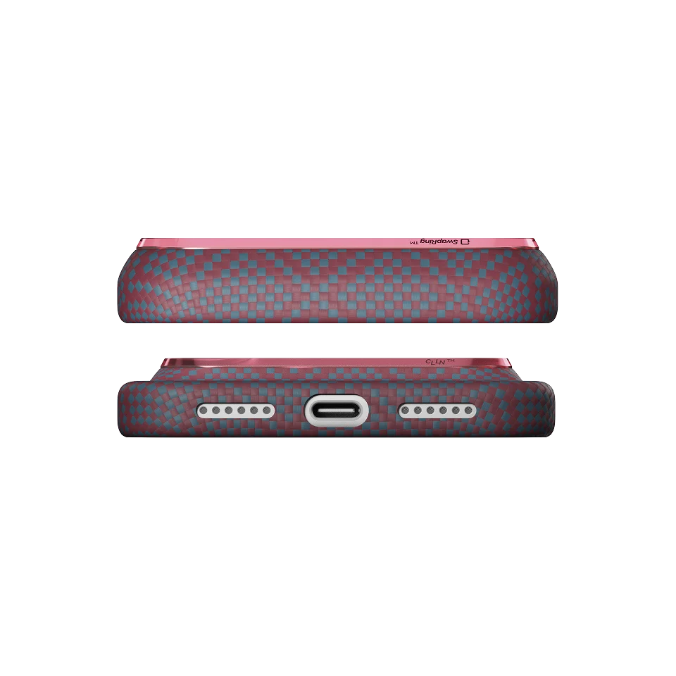 Чохол Pitaka Edge Case for iPhone 18 Pro Max/17 Pro Max - Blue's Red