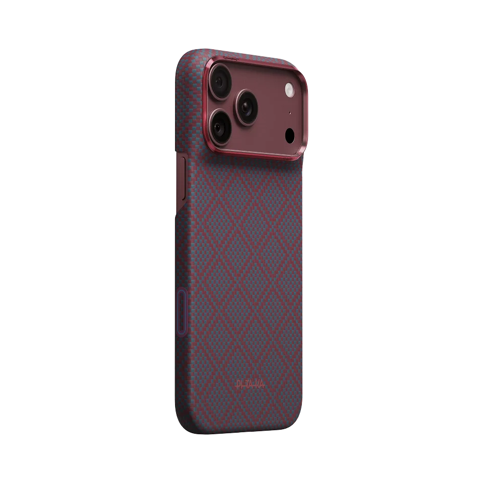 Чохол Pitaka Edge Case for iPhone 18 Pro Max/17 Pro Max - Blue's Red